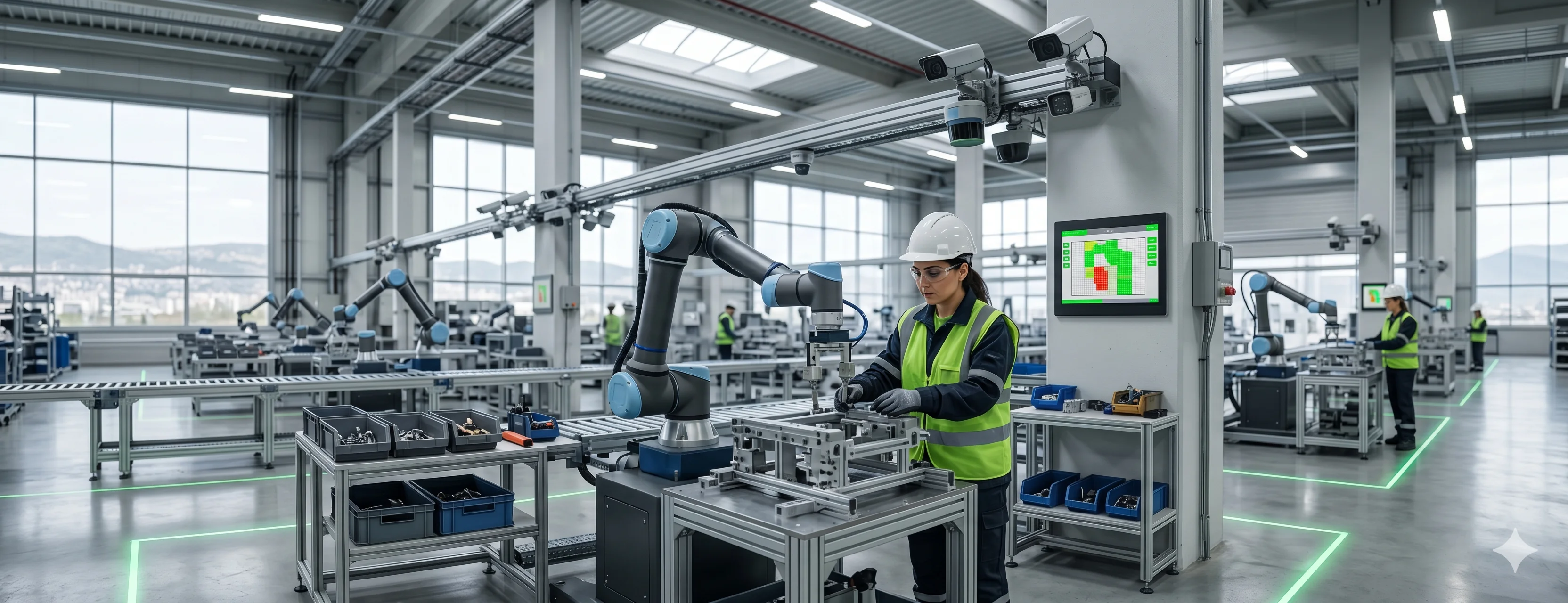 AREaiONX AUTONOMOUS robot ve insan etkileşimi analizi görüntüsü