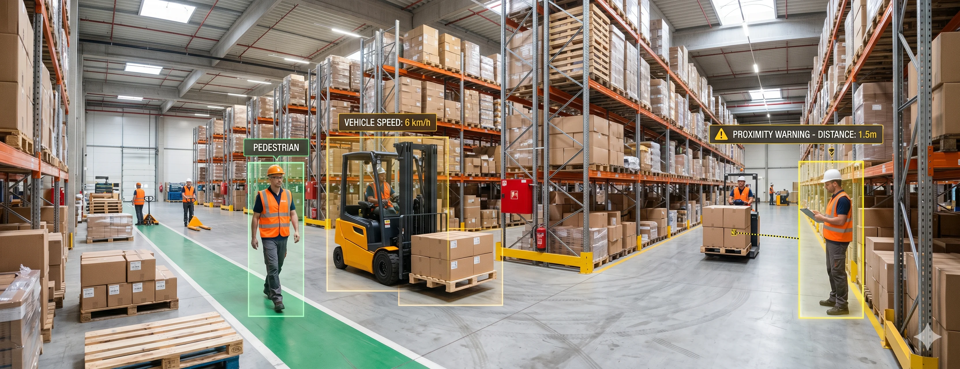 AREaiONX AUTONOMOUS makine ve insan etkileşimi analizi görüntüsü