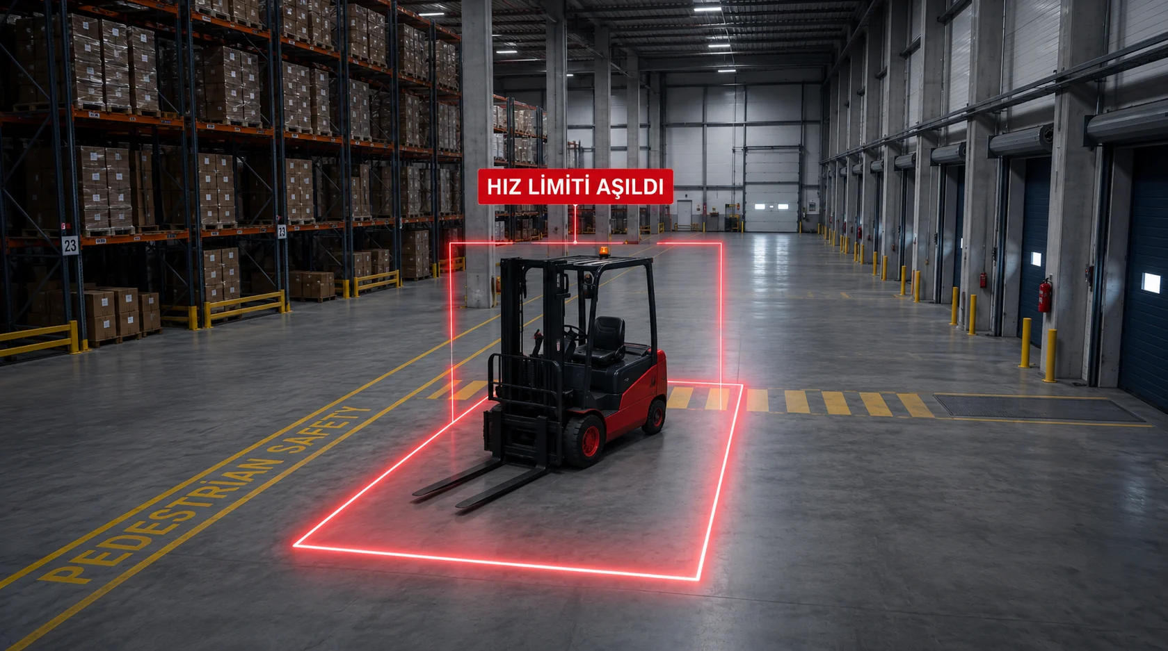 AREaiONX SMART sanal çit ve sınır ihlali analizi görüntüsü
